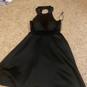 Black formal homecoming dress Juniors